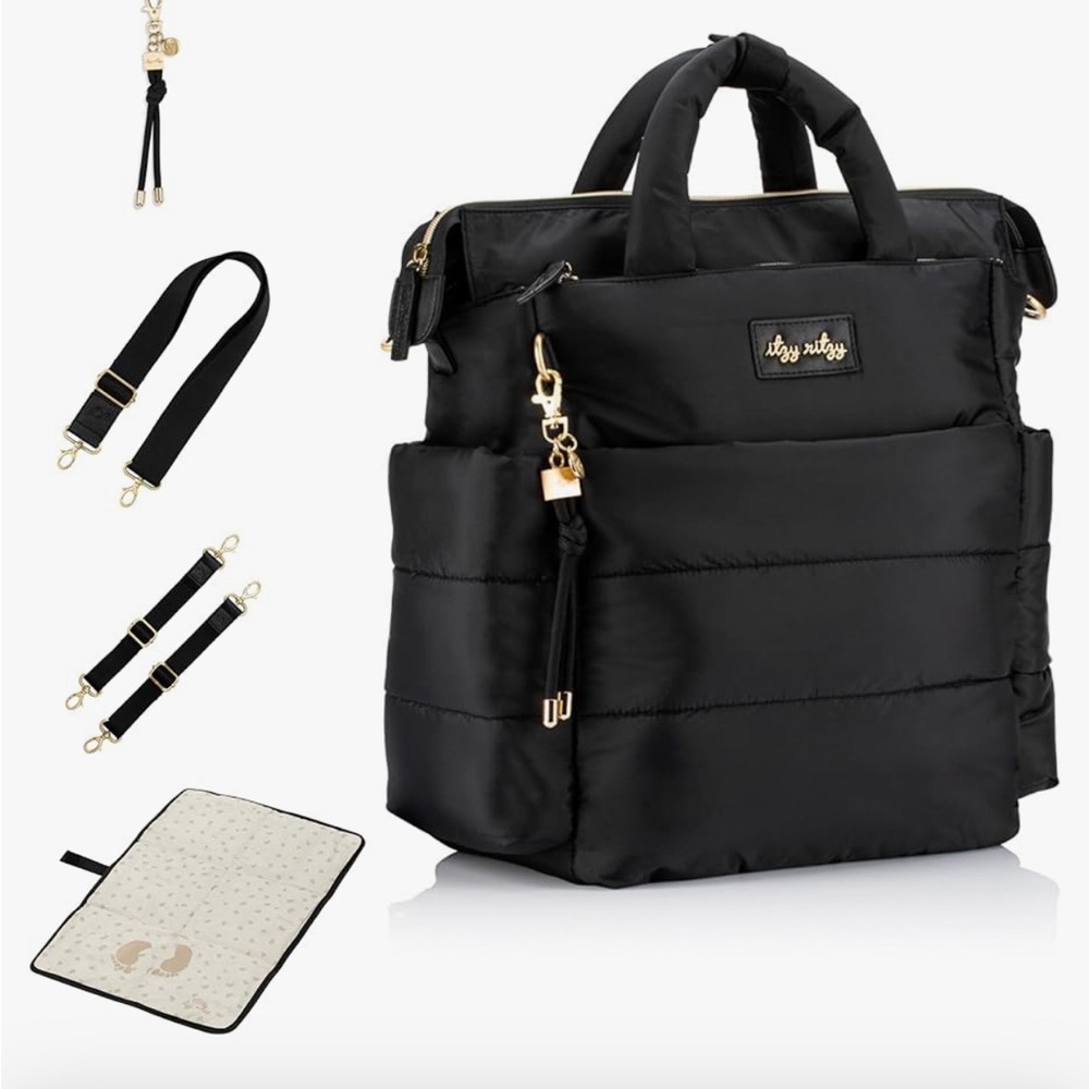 Itzy Ritzy Dream Convertible Diaper Bag Tote Backpack